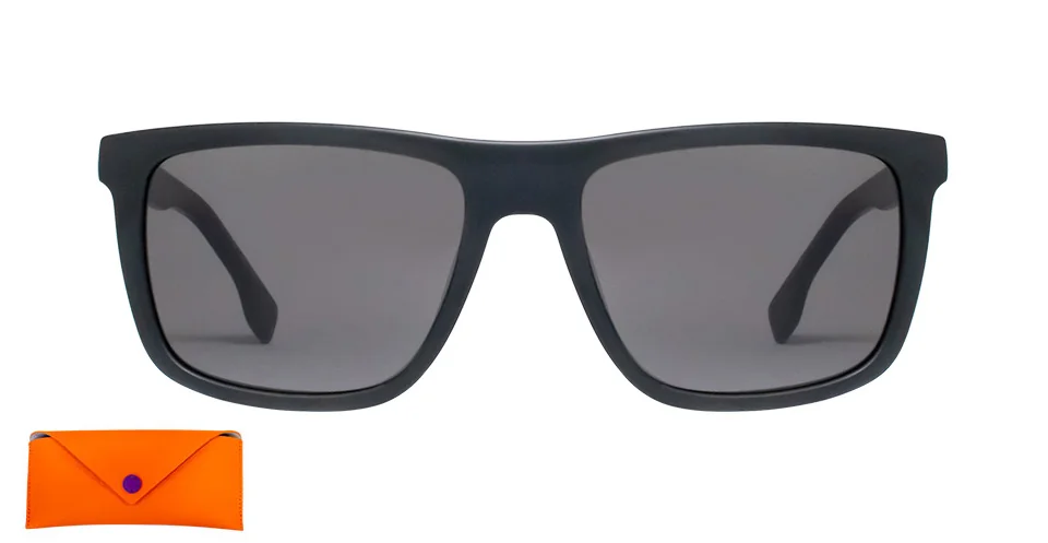 MARCO MOTTA SOL MOD BOYA NEGRO MATE LENTE AR AZUL 56X18 (2026)